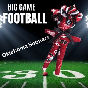 Oklahoma Sooners Football Dammit Doll, Handmade