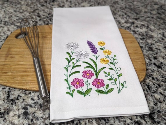 Wild Blooms Tea Towel Wild Blooms Tea Towel