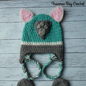 Crochet Everest Paw Patrol Hat Mitten Set Toddler Child PDF | Etsy