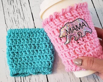 Crochet cup cozy coffee cozy easy simple PDF Pattern Instant Download gift present