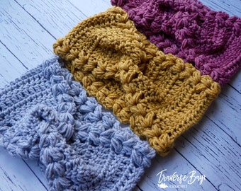 Crochet Braided Twist Headband Pattern, Baby-Adult Sizes (PDF Pattern)