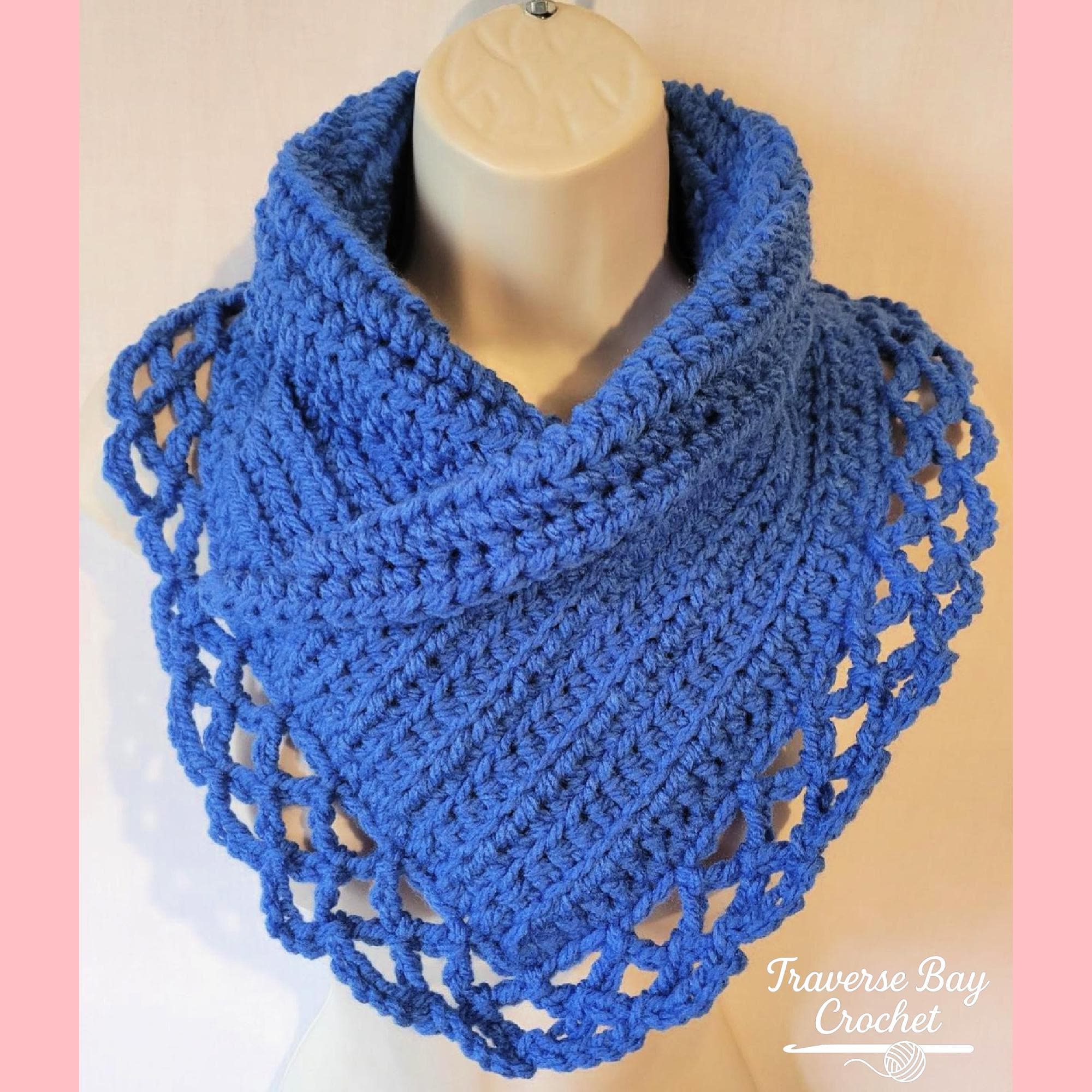 40 Neck Warmer Crochet Patterns for Cozy, Wearable Layers 1 Crochet Lacey Scarf Pattern: Easy Neck Warmer