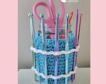 Crochet Hook Holder Organizer Pattern MI designer PDF Download