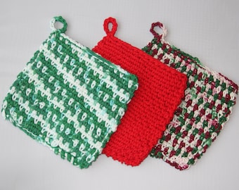 Crochet potholder PDF Pattern Instant Download kitchen gift present