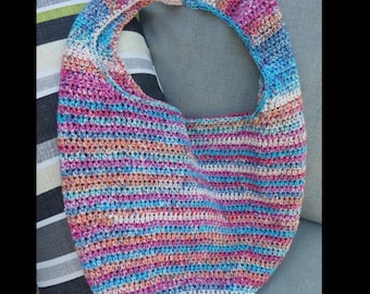 Crochet Tote Bag Pattern: Easy Everyday Purse (PDF Download)