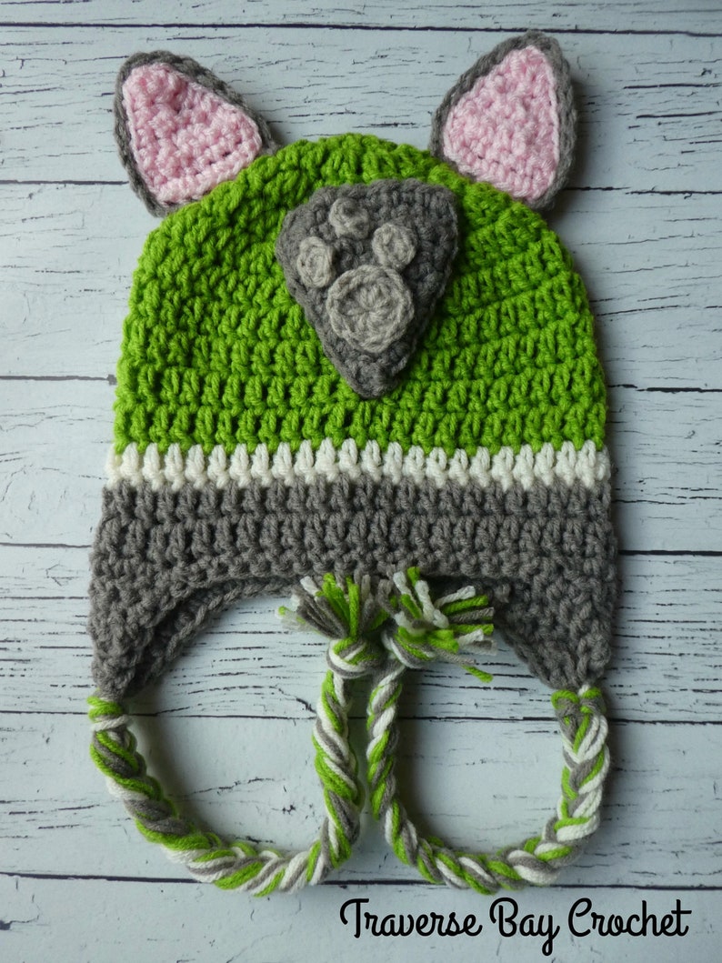 Crochet Rocky Paw Patrol Hat Mitten Set Toddler Child PDF - Etsy