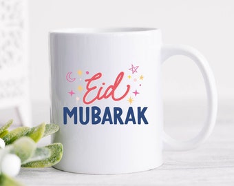 Eid Mubarak Mug, Islamic Mug Gift, Ramadan and Eid Gift, 10 oz Coffee Mug