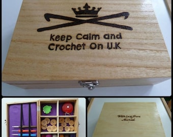 Crochet Box Personalised
