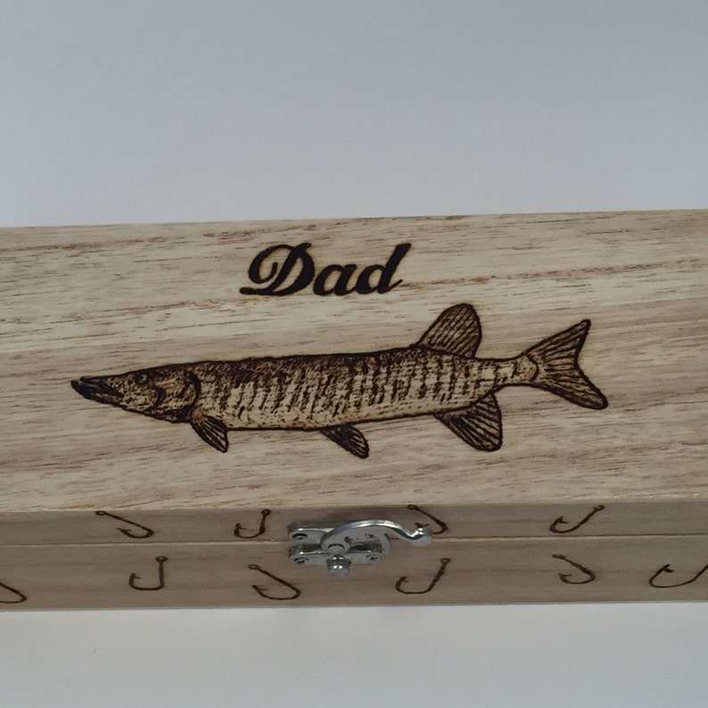 Fishing Tackle Float Box Personalised Free Etsy