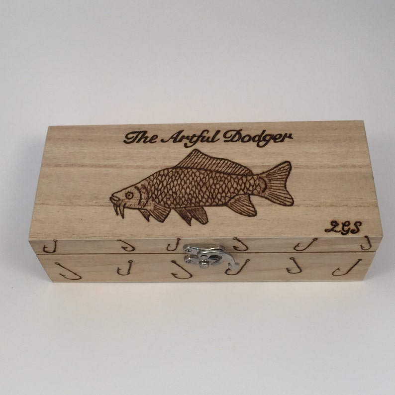 Fishing Tackle Float Box Personalised Free Etsy UK