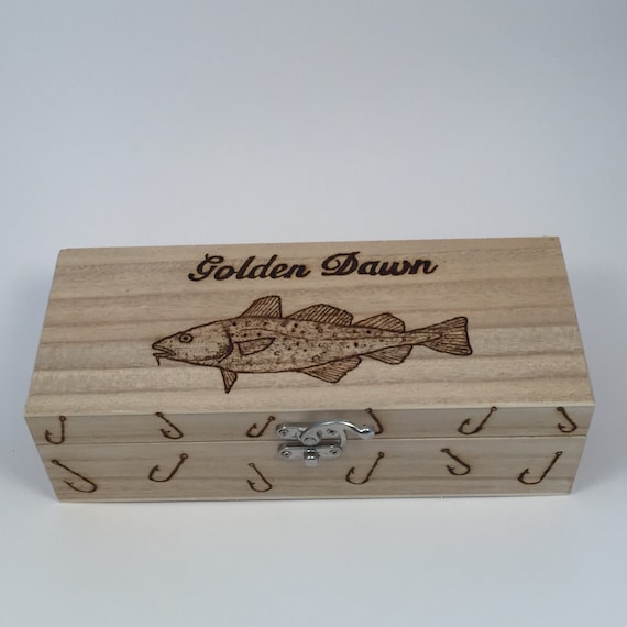 Fishing Tackle Float Box Personalised Free 