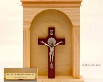 Easter Edition Wall Shrine — “I Am the Resurrection and the Life”
