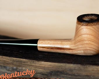 Handcrafted Bourbon Barrel Wood Top Kentucky Tobacco