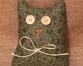 Small Green  Primitive Owl