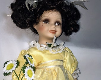 Vintage Ceramic Doll Designed Exclusively for Collections Etc.
