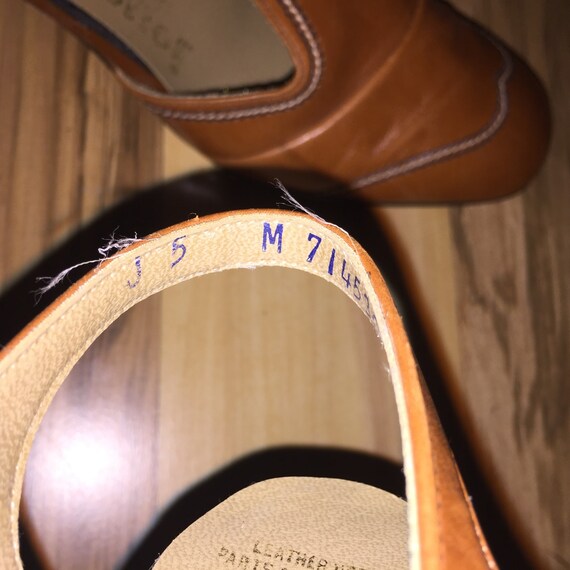 Zapatos vintage Joyce camel marrón claro color tamaño 5M | Etsy México