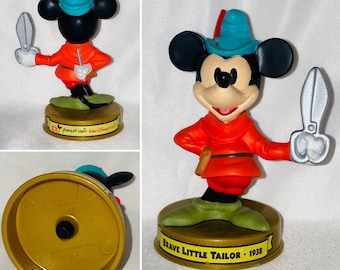 2002 Brave Little Tailor Micky Maus Figur Actionfigur 100 Jahre Magie Disney Cake Topper