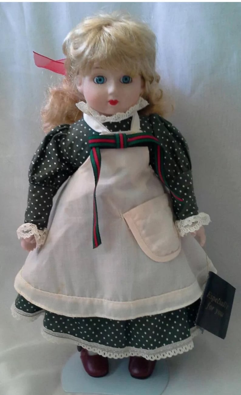 Collectible Vintage Ceramic Doll by House of Lloyd 14 Tall Etsy
