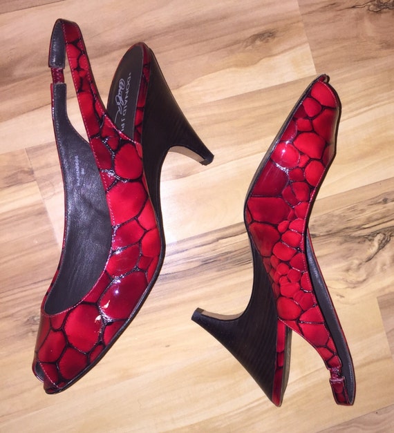 donald pliner red shoes