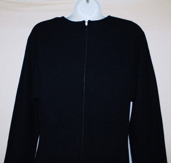 Black Sweater Dress by R&K Originals Size 6 - image 5