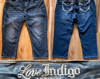 Indigo Blue Jeans - Etsy