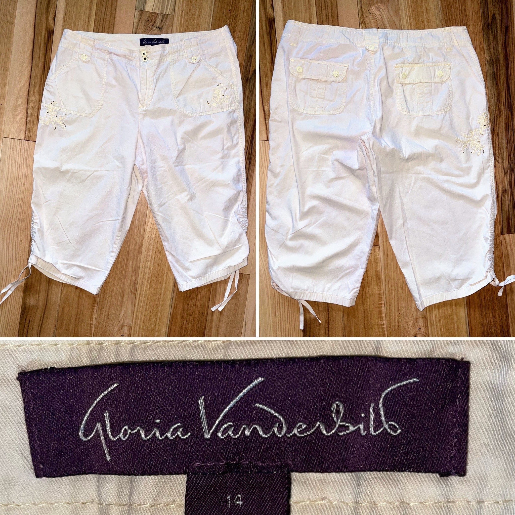 Gloria Vanderbilt Capris Cropped Pants 