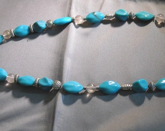 Turquoise and Silver Necklace