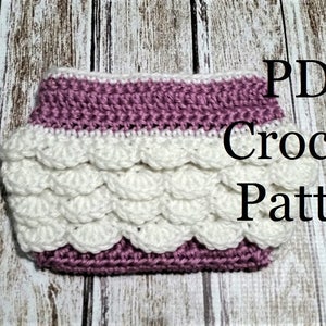 Crochet Pattern, Ruffle Diaper Cover Pattern, Tutorial for Crochet Ruffle Newborn Diaper Cover Pattern, DIY, Instant Download PDF image 1