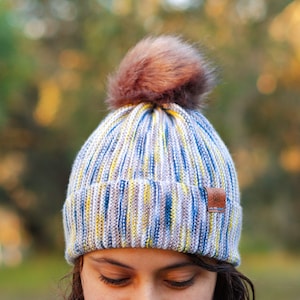 Beanie Knitting Pattern, Knitted Hat Pattern, Easy Hat Knitting Pattern, Winter Hat Knitting Pattern, Crochet Ski Hat, Knitted Toque Pattern