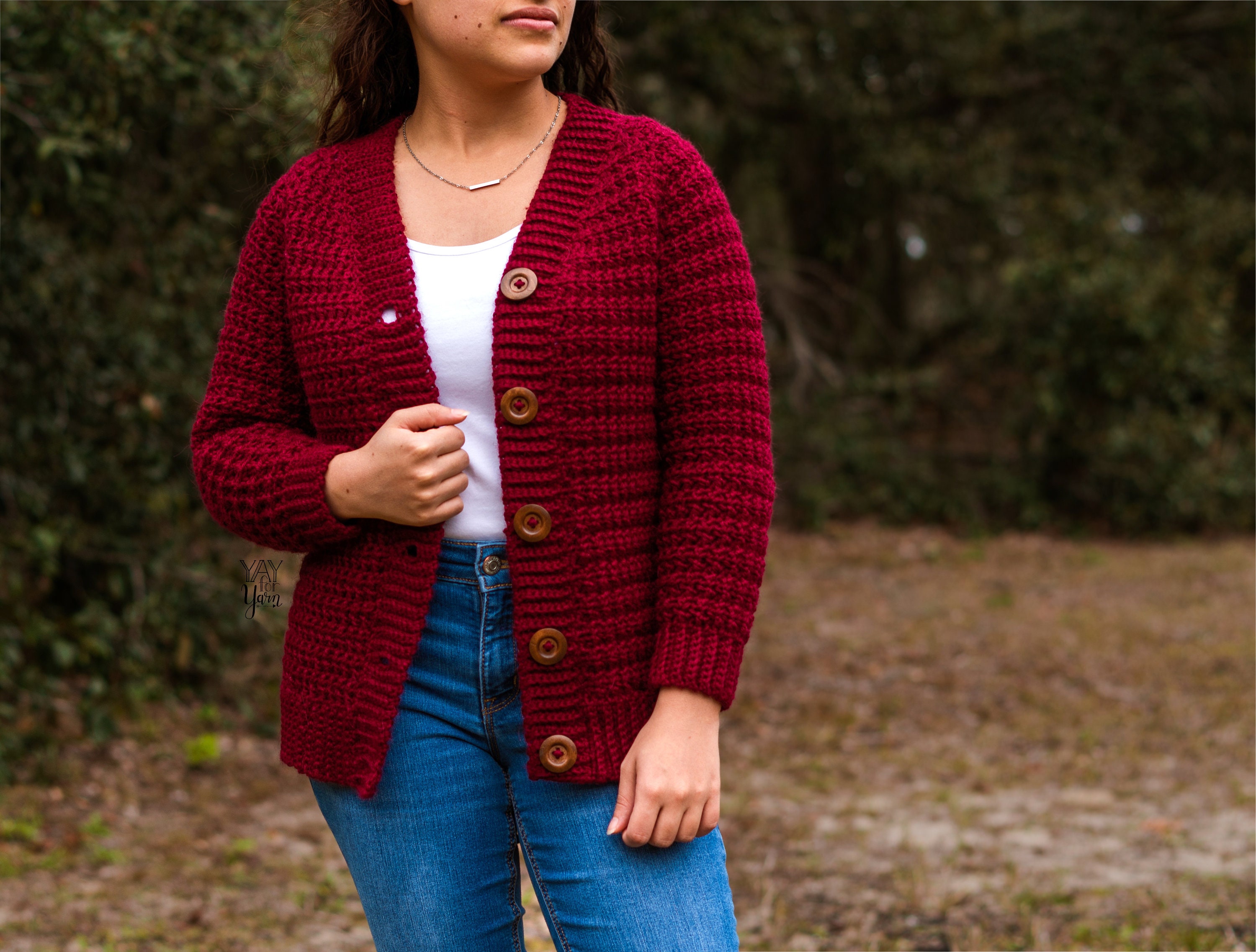 Crimson Cardigan - Women's - PDF Crochet & Tutorial