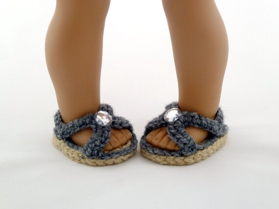 crochet american girl doll shoes