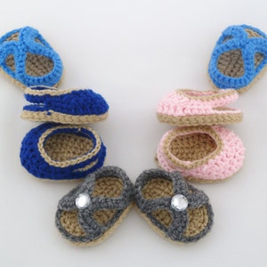 PDF CROCHET PATTERN - Summer Sandal Pack 2 - Closed-toe & Double-Arch Slingbacks for American Girl Doll - Instant Download