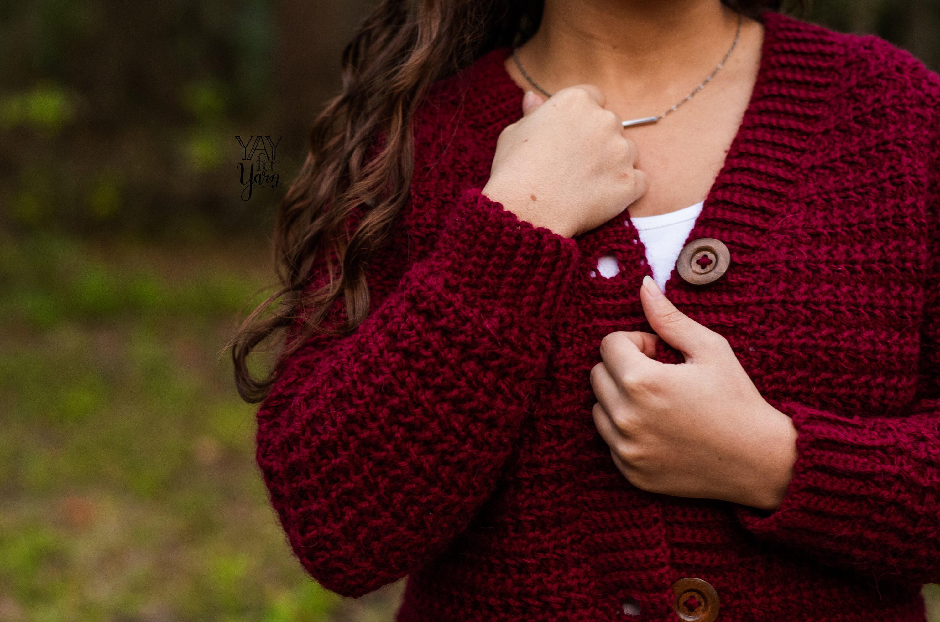Crimson cardigan sale