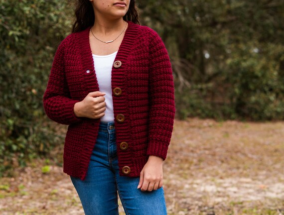one piece crochet sweater