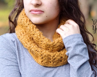 Afternoon Stroll Cowl - PDF Knitting Pattern & Video Tutorial