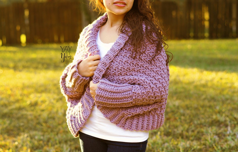 Crochet Cocoon Sweater