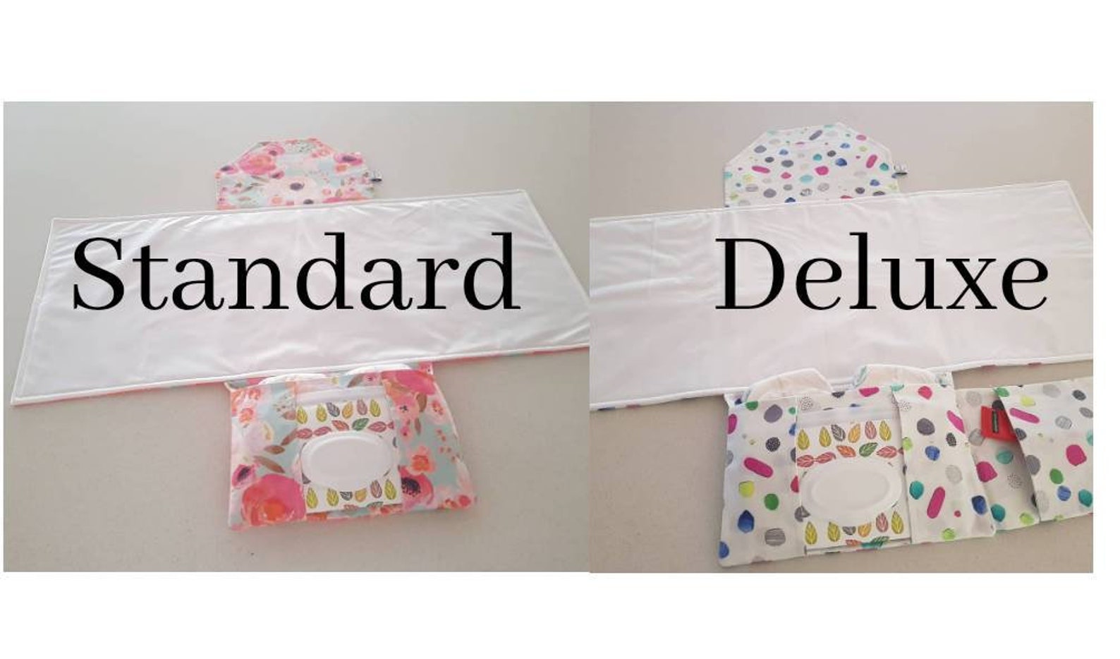Mustard Dash Nappy Change Mat Clutch With Wipes Pocket Nappy Etsy