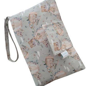 Koala & Friends Nappy Wallet - Nappy Bag - Nappy Clutch   - Nappy wallet - Nappy Storage