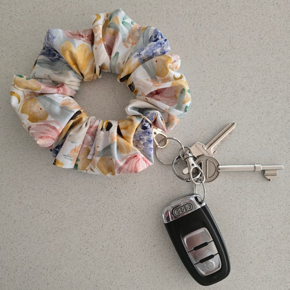 Scrunchie Keychain Scrunchie Keychain