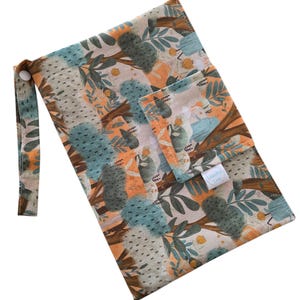 In the woods Nappy Wallet - Nappy Bag - Nappy Clutch   - Nappy wallet - Nappy Storage