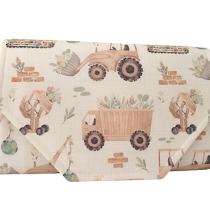 Pastellbau Windeltasche - Wickelunterlage DELUXE - Windeltasche - Windeltasche - Windeltasche - Wickelunterlage