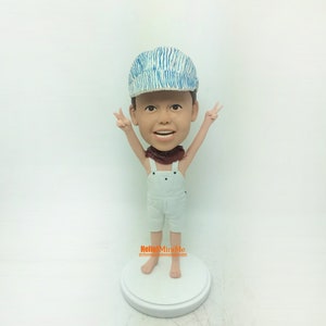 Custom Bobble head Birthday Gift Christmas bobblehead Child bobblehead Custom Christmas Gift bobblehead Birthday bobblehead - BH G635