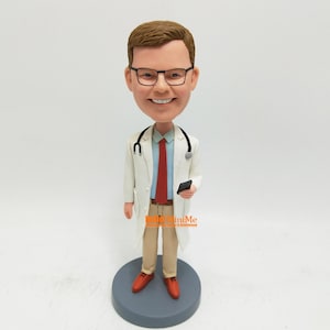 Custom Doctor Bobblehead: Personalized Thank You Gift