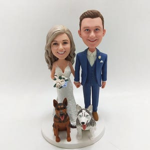 personalized wedding cake topper custom cake topper bobblehead wedding bobblehead wedding topper custom cake toppers for wedding - K247