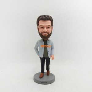 Custom bobble head, Custom Boyfriend bobblehead Gifts, Personalized Gifts for boyfriend Birthday, Best Birthday Gifts for Husband -K1112