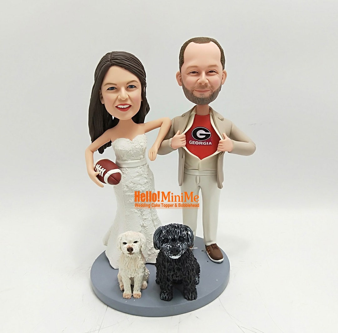 Custom Cake Toppers Wedding Bobblehead Wedding Cake Topper Bobble Head