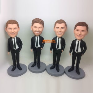Custom Groomsman Bobblehead: Personalized Wedding Party Gift
