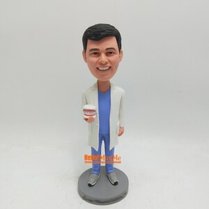 Dentist Bobbleheads, Doctor bobblehead, Dentist gifts for men, medical school graduation gifts, Dental Surgeon, Dentist bobble head -K409