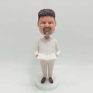 Custom Wedding Officiant Bobblehead: Personalized Wedding Proposal Gift