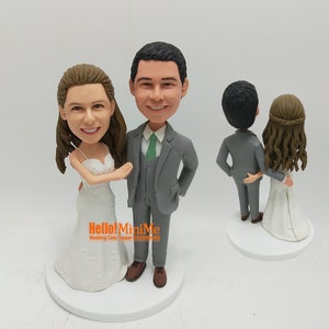 Custom Wedding Cake Topper Bobblehead Figurine: Personalized Keepsake